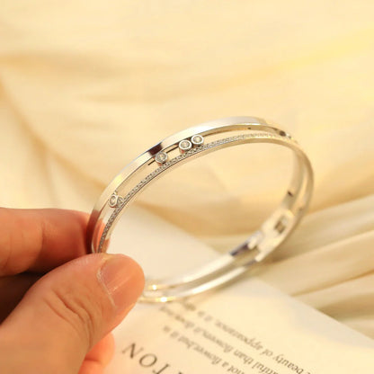 [⭐Maelin]Move Romane Diamond Bangle Bracelet