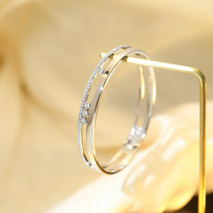 [⭐Maelin]Move Romane Diamond Bangle Bracelet