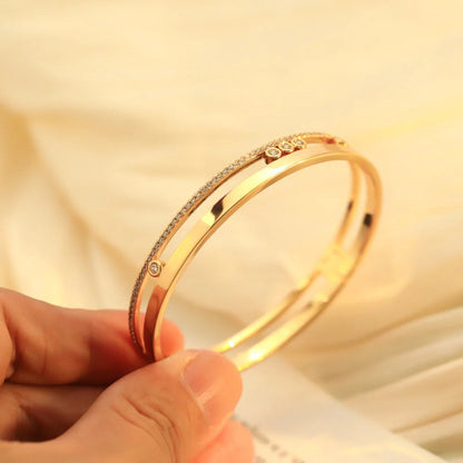 [⭐Maelin]Move Romane Diamond Bangle Bracelet