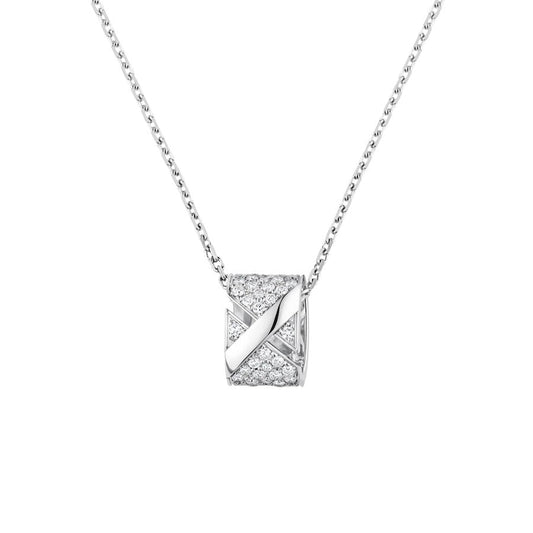 [⭐Maelin]LIENS EVIDENCE DIAMOND PAVED NECKLACE