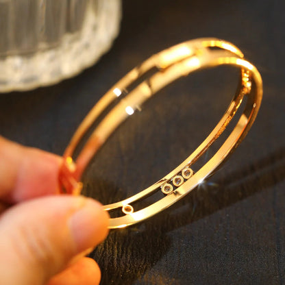 [⭐Maelin]Move Romane Diamond Bangle Bracelet