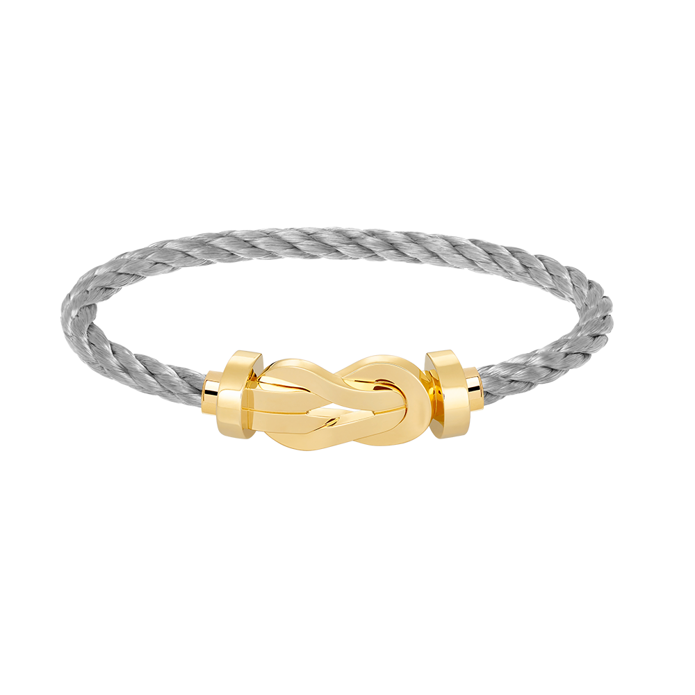 [⭐Maelin]CHANCE LARGE 8 FIGURE BUCKLE NO DIAMOND BRACELET GOLD