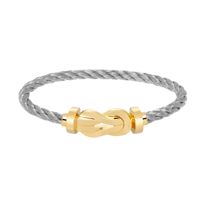 [⭐Maelin]CHANCE LARGE 8 FIGURE BUCKLE NO DIAMOND BRACELET GOLD