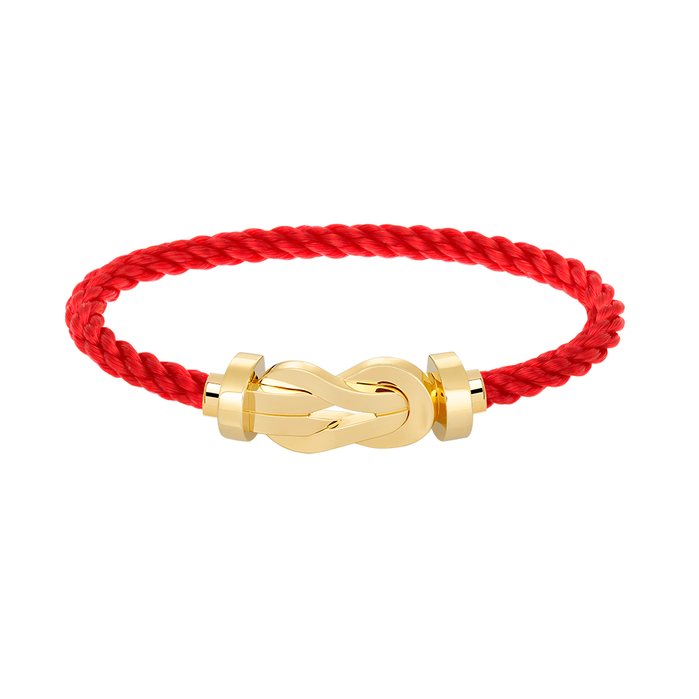 [⭐Maelin]CHANCE LARGE 8 FIGURE BUCKLE NO DIAMOND BRACELET GOLD