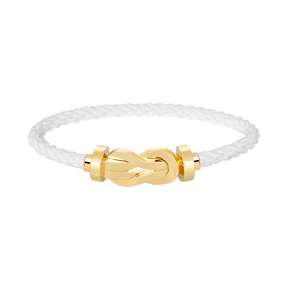 [⭐Maelin]CHANCE LARGE 8 FIGURE BUCKLE NO DIAMOND BRACELET GOLD