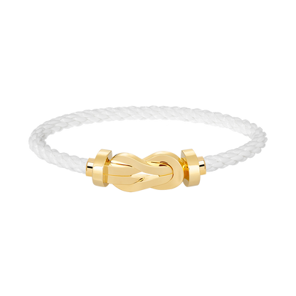 [⭐Maelin]CHANCE LARGE 8 FIGURE BUCKLE NO DIAMOND BRACELET GOLD