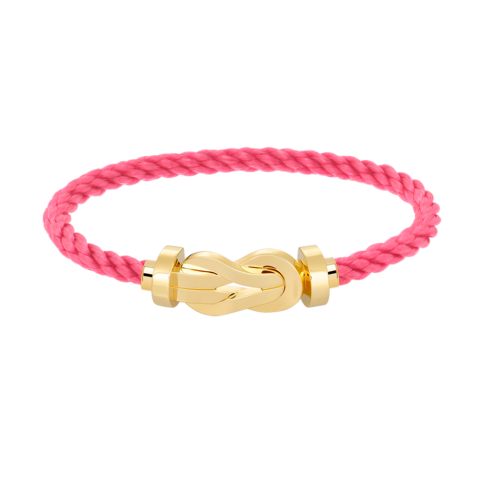 [⭐Maelin]CHANCE LARGE 8 FIGURE BUCKLE NO DIAMOND BRACELET GOLD