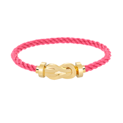 [⭐Maelin]CHANCE LARGE 8 FIGURE BUCKLE NO DIAMOND BRACELET GOLD