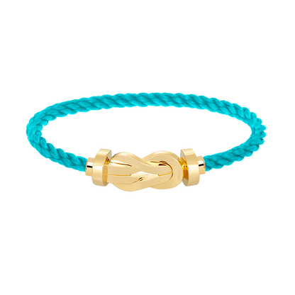 [⭐Maelin]CHANCE LARGE 8 FIGURE BUCKLE NO DIAMOND BRACELET GOLD