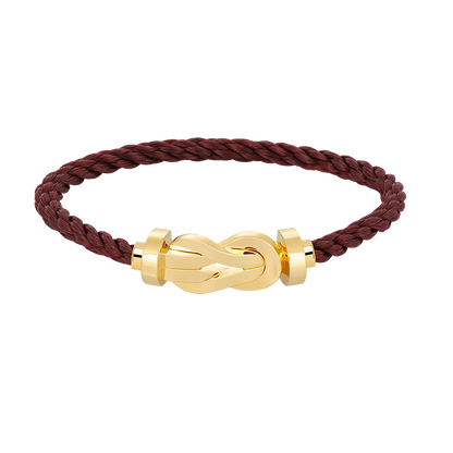 [⭐Maelin]CHANCE LARGE 8 FIGURE BUCKLE NO DIAMOND BRACELET GOLD