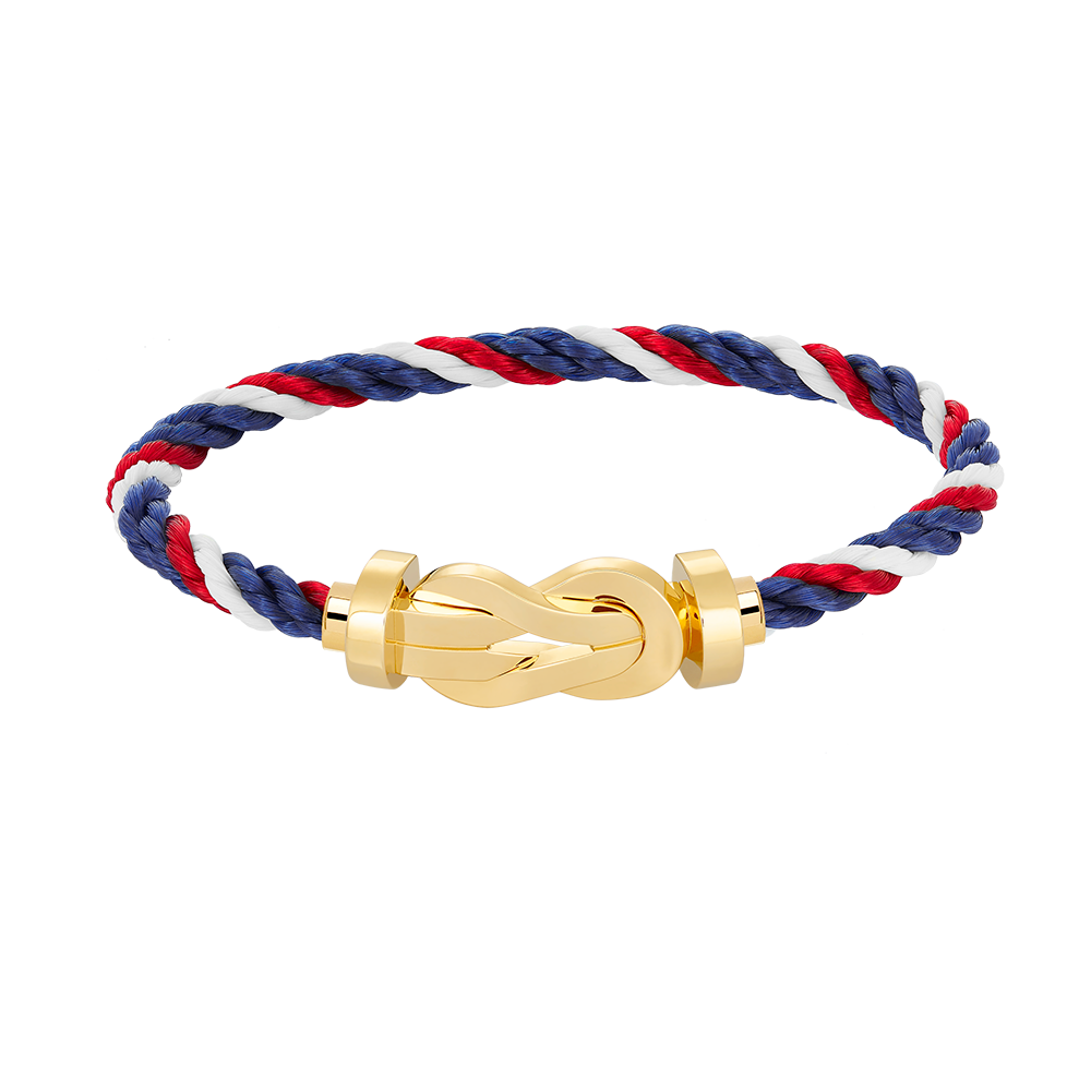 [⭐Maelin]CHANCE LARGE 8 FIGURE BUCKLE NO DIAMOND BRACELET GOLD