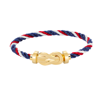 [⭐Maelin]CHANCE LARGE 8 FIGURE BUCKLE NO DIAMOND BRACELET GOLD