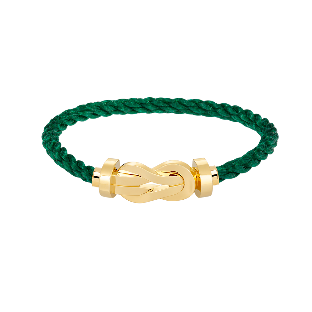 [⭐Maelin]CHANCE LARGE 8 FIGURE BUCKLE NO DIAMOND BRACELET GOLD