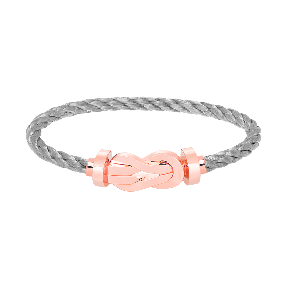 [⭐Maelin]CHANCE LARGE 8 FIGURE BUCKLE NO DIAMOND BRACELET ROSE GOLD