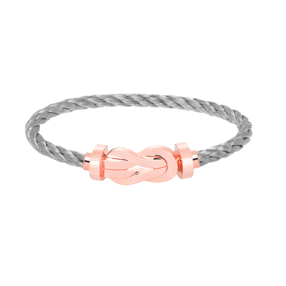 [⭐Maelin]CHANCE LARGE 8 FIGURE BUCKLE NO DIAMOND BRACELET ROSE GOLD