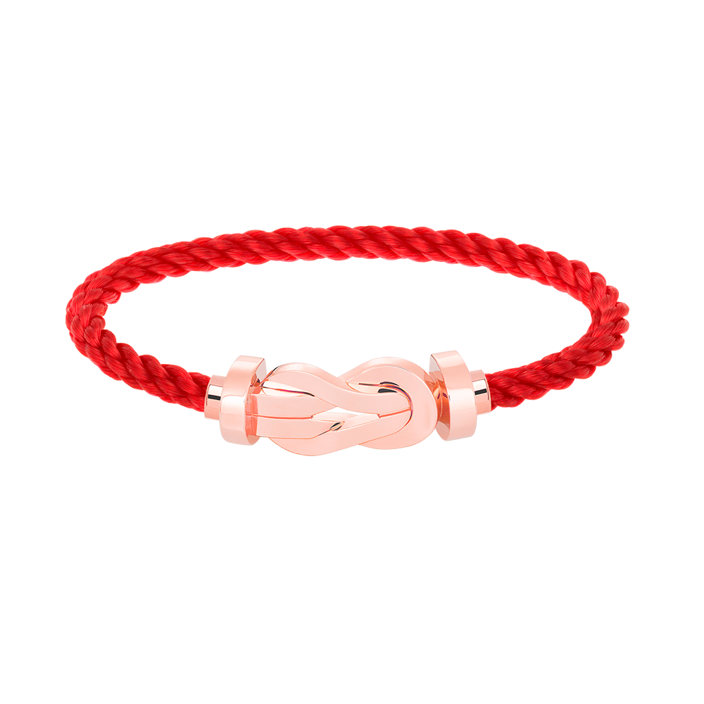 [⭐Maelin]CHANCE LARGE 8 FIGURE BUCKLE NO DIAMOND BRACELET ROSE GOLD