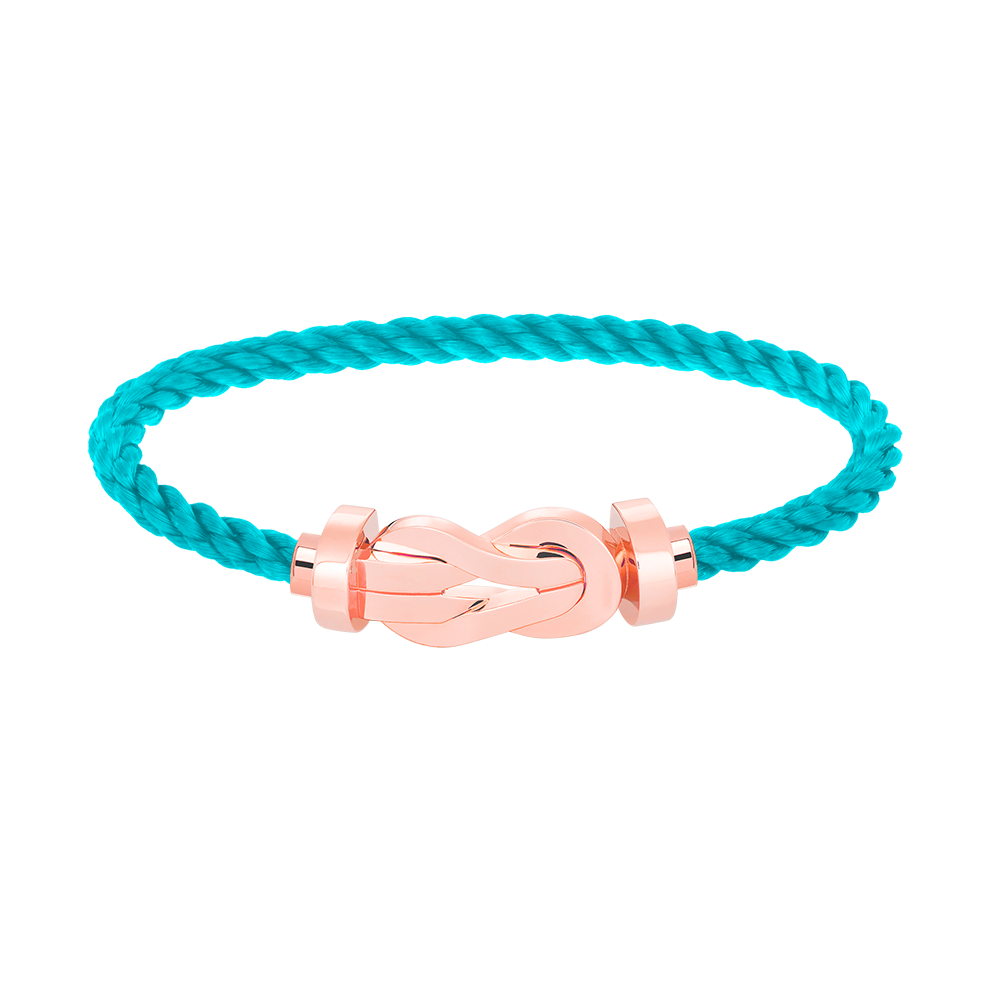 [⭐Maelin]CHANCE LARGE 8 FIGURE BUCKLE NO DIAMOND BRACELET ROSE GOLD