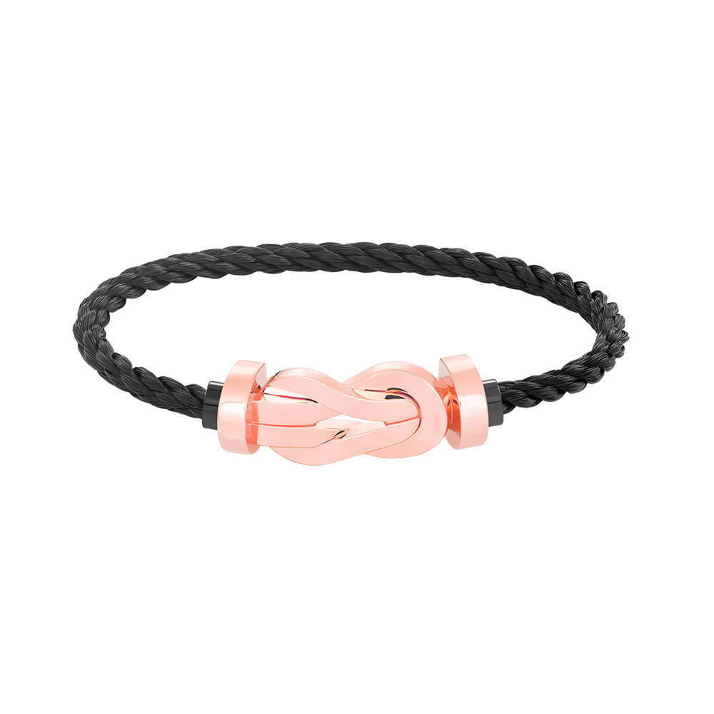[⭐Maelin]CHANCE LARGE 8 FIGURE BUCKLE NO DIAMOND BRACELET ROSE GOLD