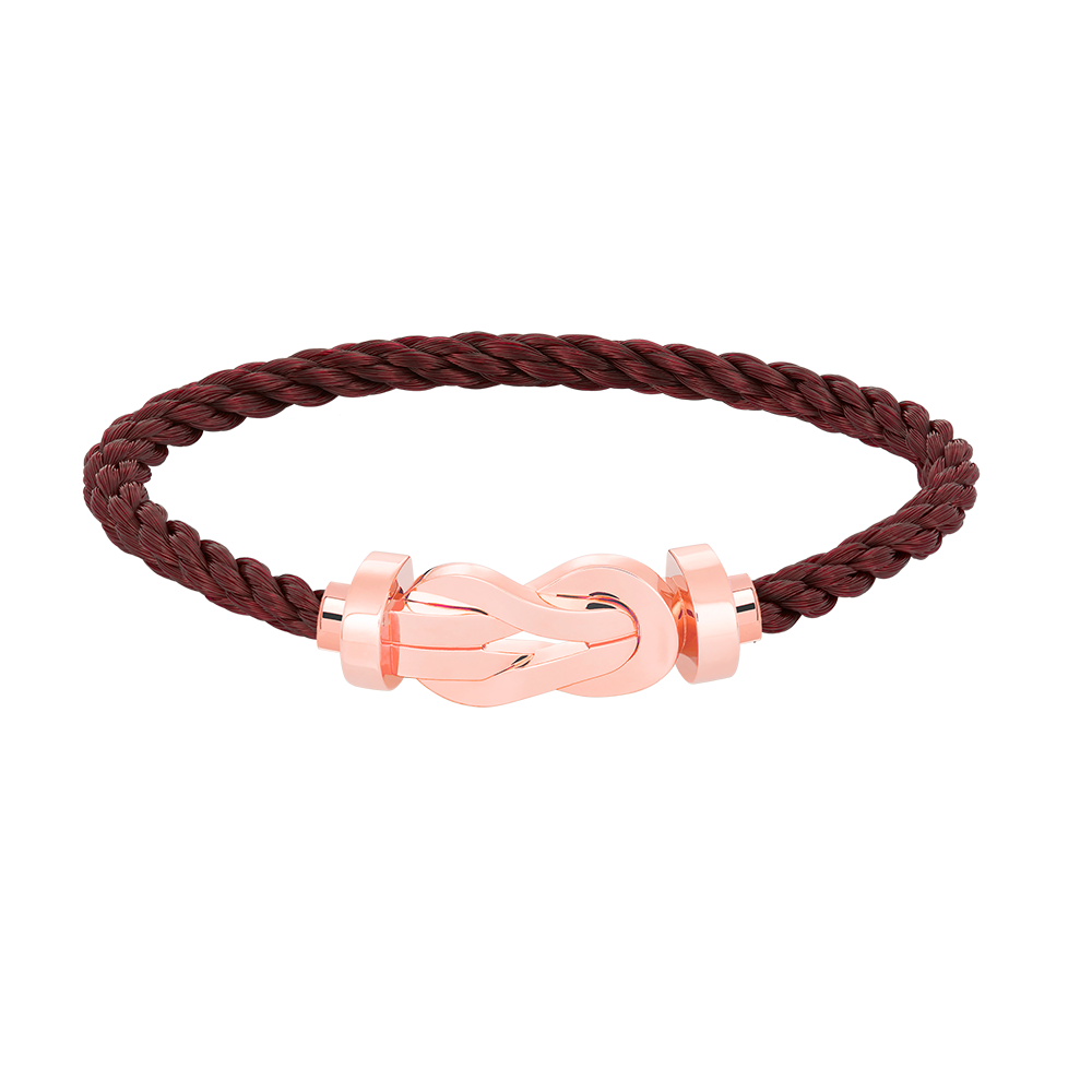 [⭐Maelin]CHANCE LARGE 8 FIGURE BUCKLE NO DIAMOND BRACELET ROSE GOLD