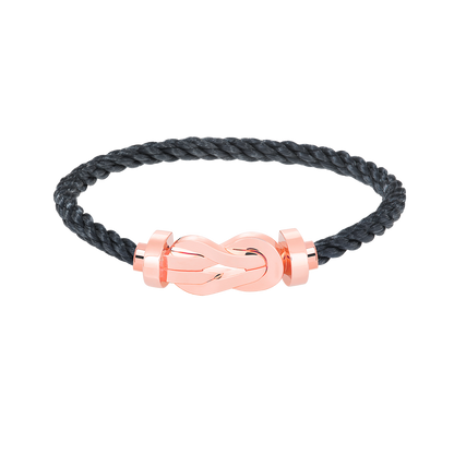 [⭐Maelin]CHANCE LARGE 8 FIGURE BUCKLE NO DIAMOND BRACELET ROSE GOLD