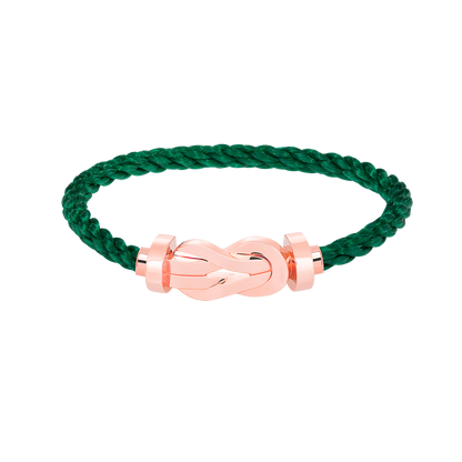 [⭐Maelin]CHANCE LARGE 8 FIGURE BUCKLE NO DIAMOND BRACELET ROSE GOLD