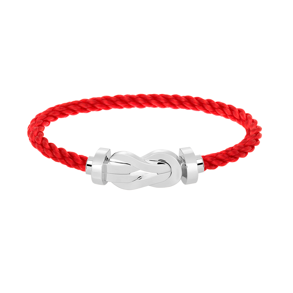 [⭐Maelin]CHANCE LARGE 8 FIGURE BUCKLE NO DIAMOND BRACELET SILVER