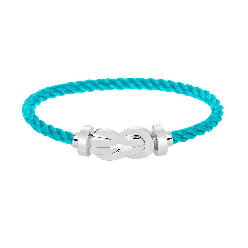 [⭐Maelin]CHANCE LARGE 8 FIGURE BUCKLE NO DIAMOND BRACELET SILVER