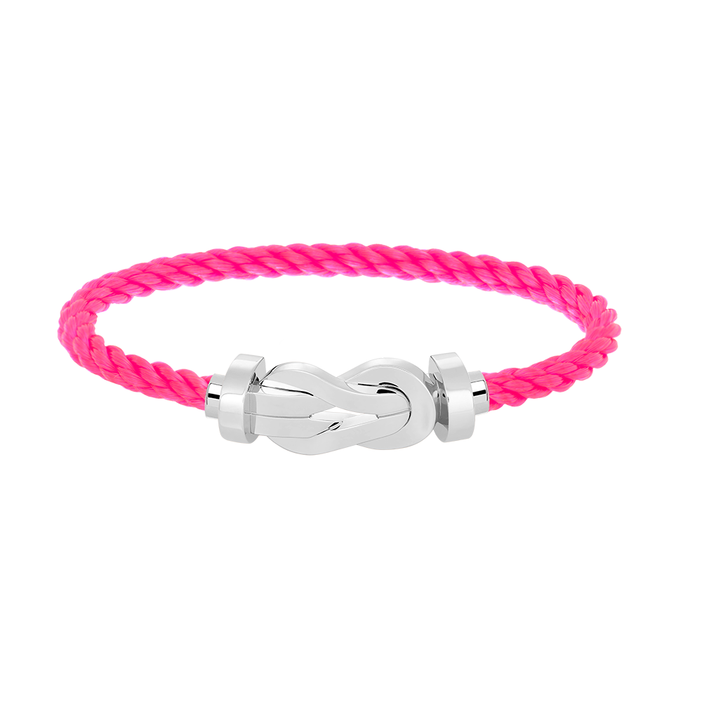 [⭐Maelin]CHANCE LARGE 8 FIGURE BUCKLE NO DIAMOND BRACELET SILVER