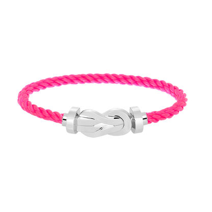[⭐Maelin]CHANCE LARGE 8 FIGURE BUCKLE NO DIAMOND BRACELET SILVER