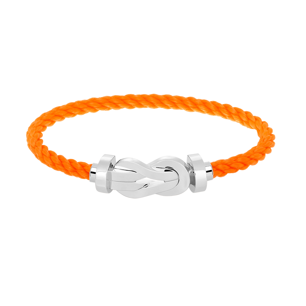 [⭐Maelin]CHANCE LARGE 8 FIGURE BUCKLE NO DIAMOND BRACELET SILVER