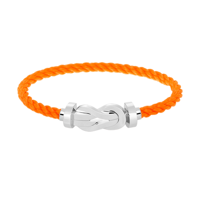 [⭐Maelin]CHANCE LARGE 8 FIGURE BUCKLE NO DIAMOND BRACELET SILVER