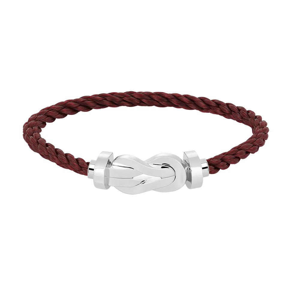 [⭐Maelin]CHANCE LARGE 8 FIGURE BUCKLE NO DIAMOND BRACELET SILVER