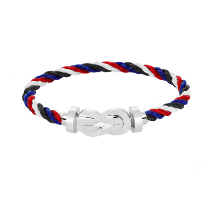 [⭐Maelin]CHANCE LARGE 8 FIGURE BUCKLE NO DIAMOND BRACELET SILVER