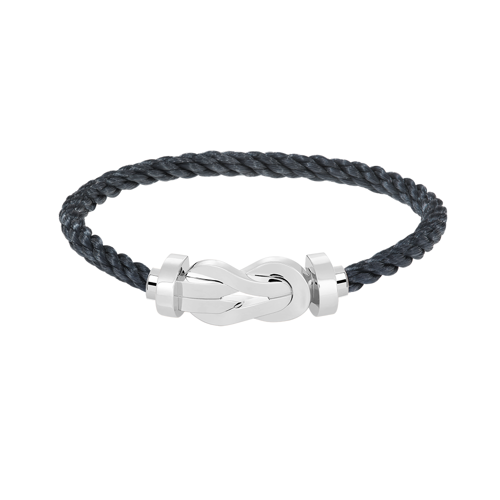 [⭐Maelin]CHANCE LARGE 8 FIGURE BUCKLE NO DIAMOND BRACELET SILVER
