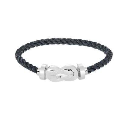 [⭐Maelin]CHANCE LARGE 8 FIGURE BUCKLE NO DIAMOND BRACELET SILVER