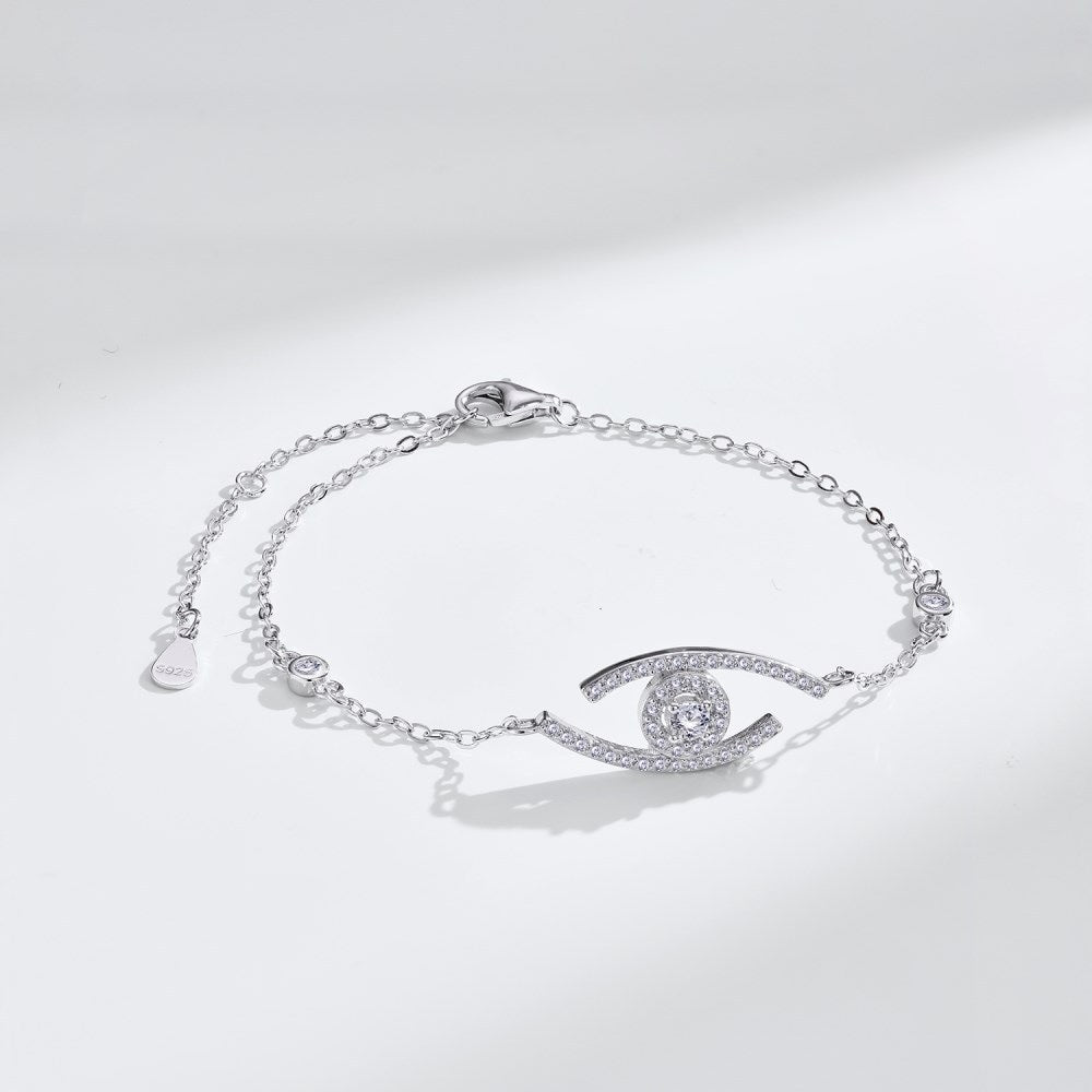 [⭐Maelin]Demo Eye Pave-Set Diamond Bracelet