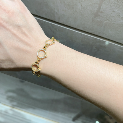 [⭐Maelin Jewelry] LOVE&JUSTE BRACELET DIAMONDS