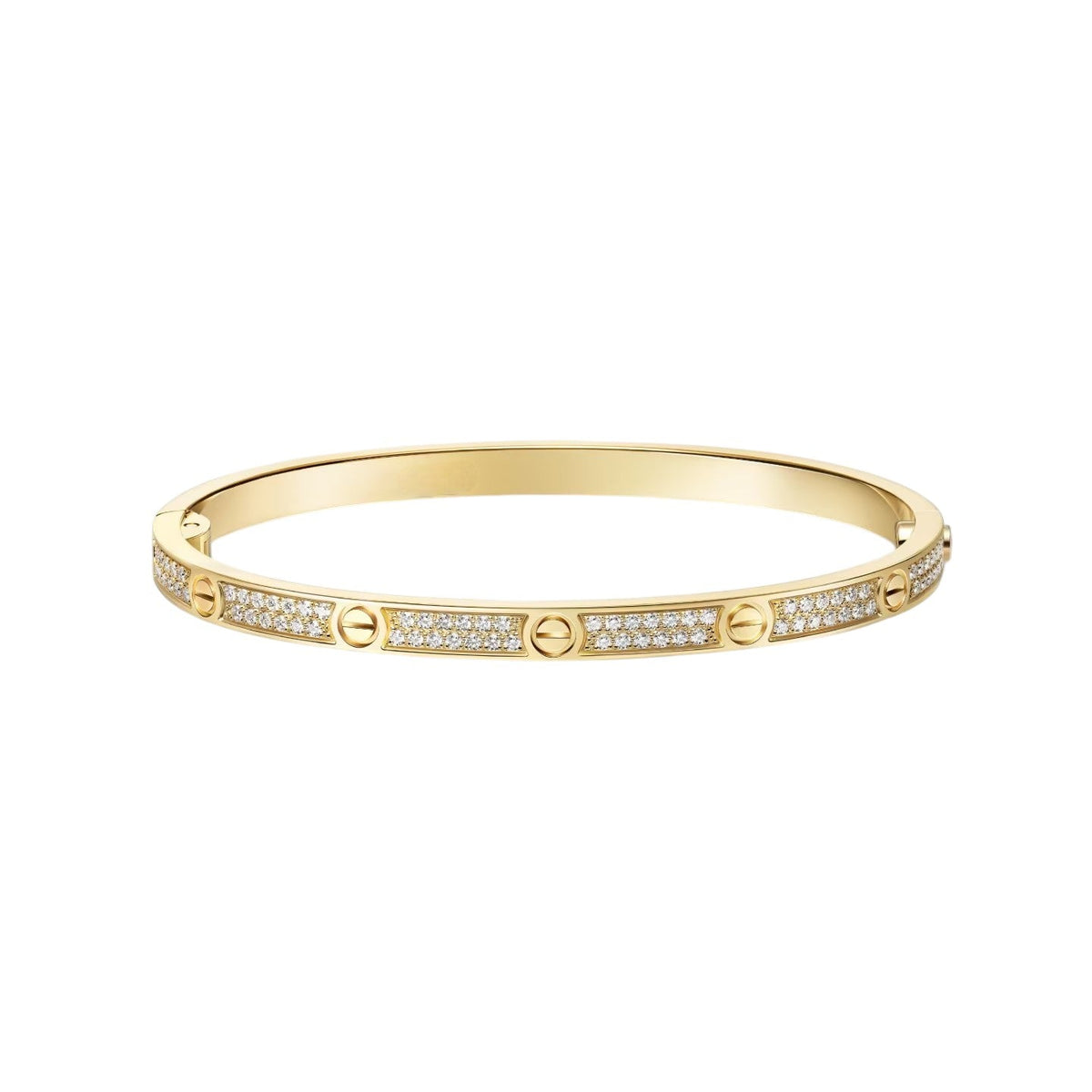 [⭐Maelin]LOVE BRACELET 3.65MM DIAMOND-PAVED