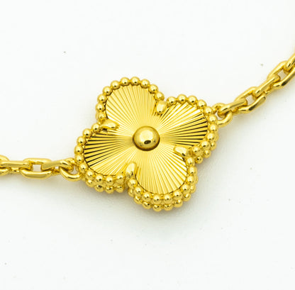 [⭐Maelin] CLOVER 5 MOTIF LASER BRACELET COLLECTION