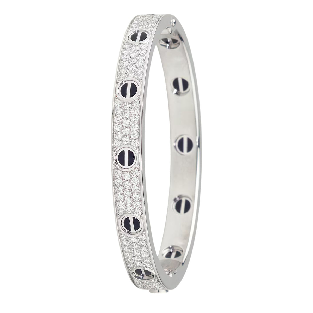 [⭐Maelin]LOVE BRACELET 6.1MM DIAMOND-PAVED CERAMIC