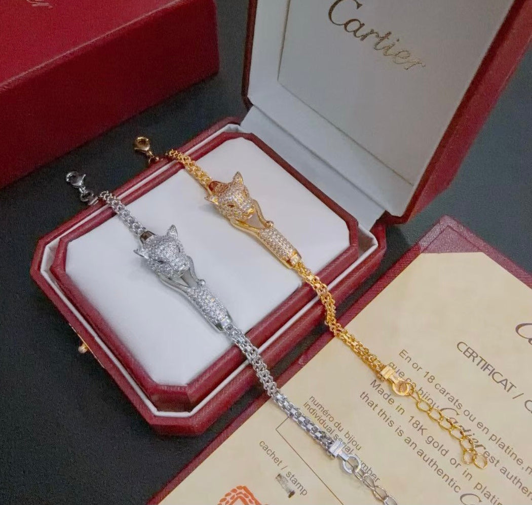 [⭐Maelin Jewelry] PANTHERE  BRACELET DIAMONDS