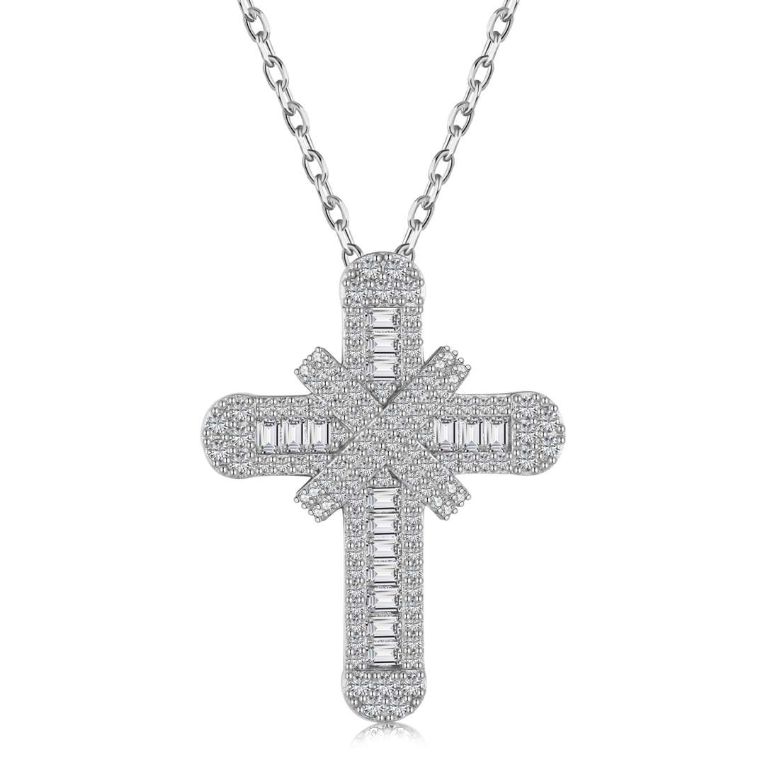 [Maelin Jewelry]Gypsophila With Dimonds Necklace