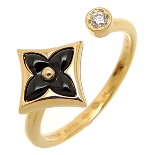 [⭐Maelin]STAR 1 DIAMOND OPEN RING