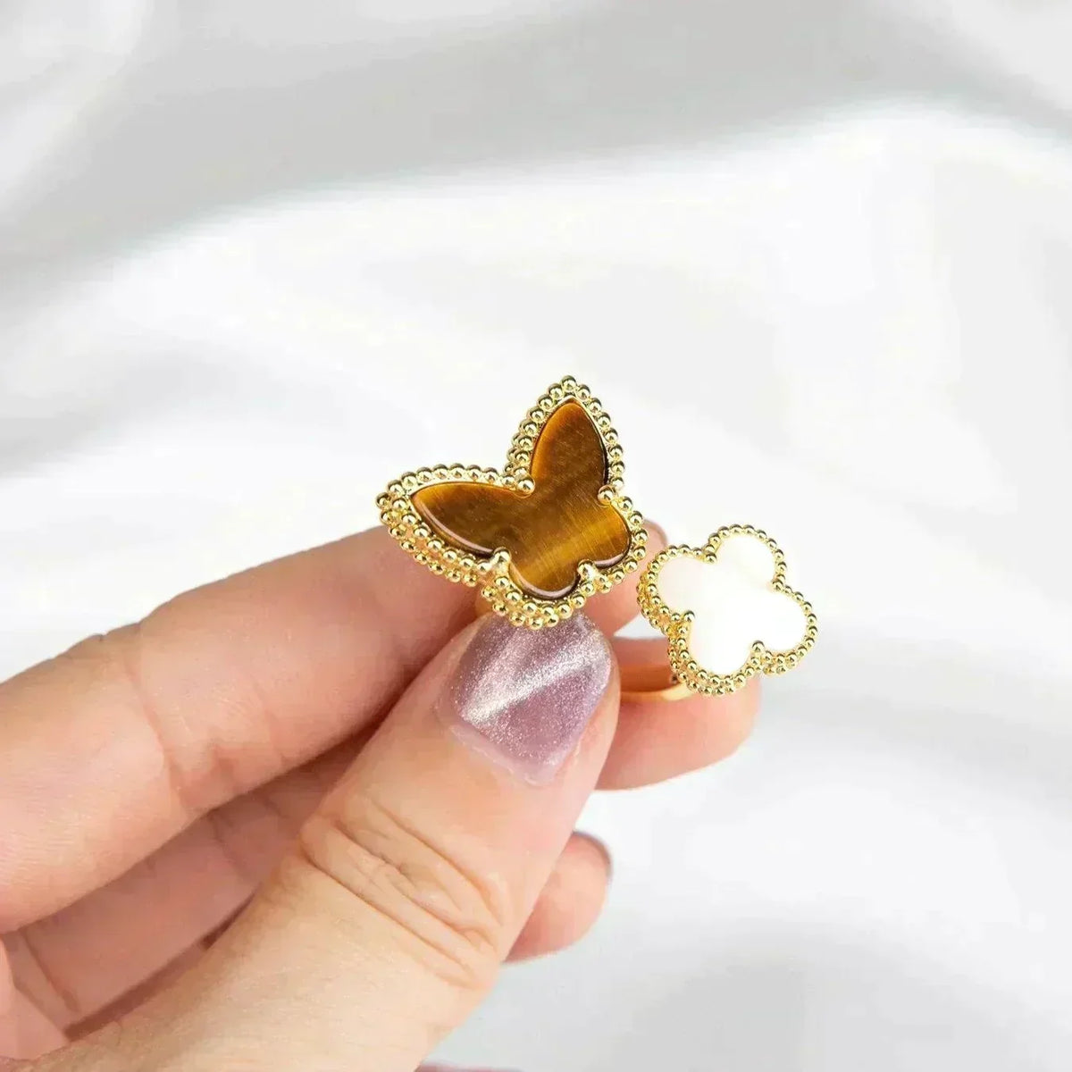 [⭐Maelin]LUCKY BETWEEN THE FINGER RING