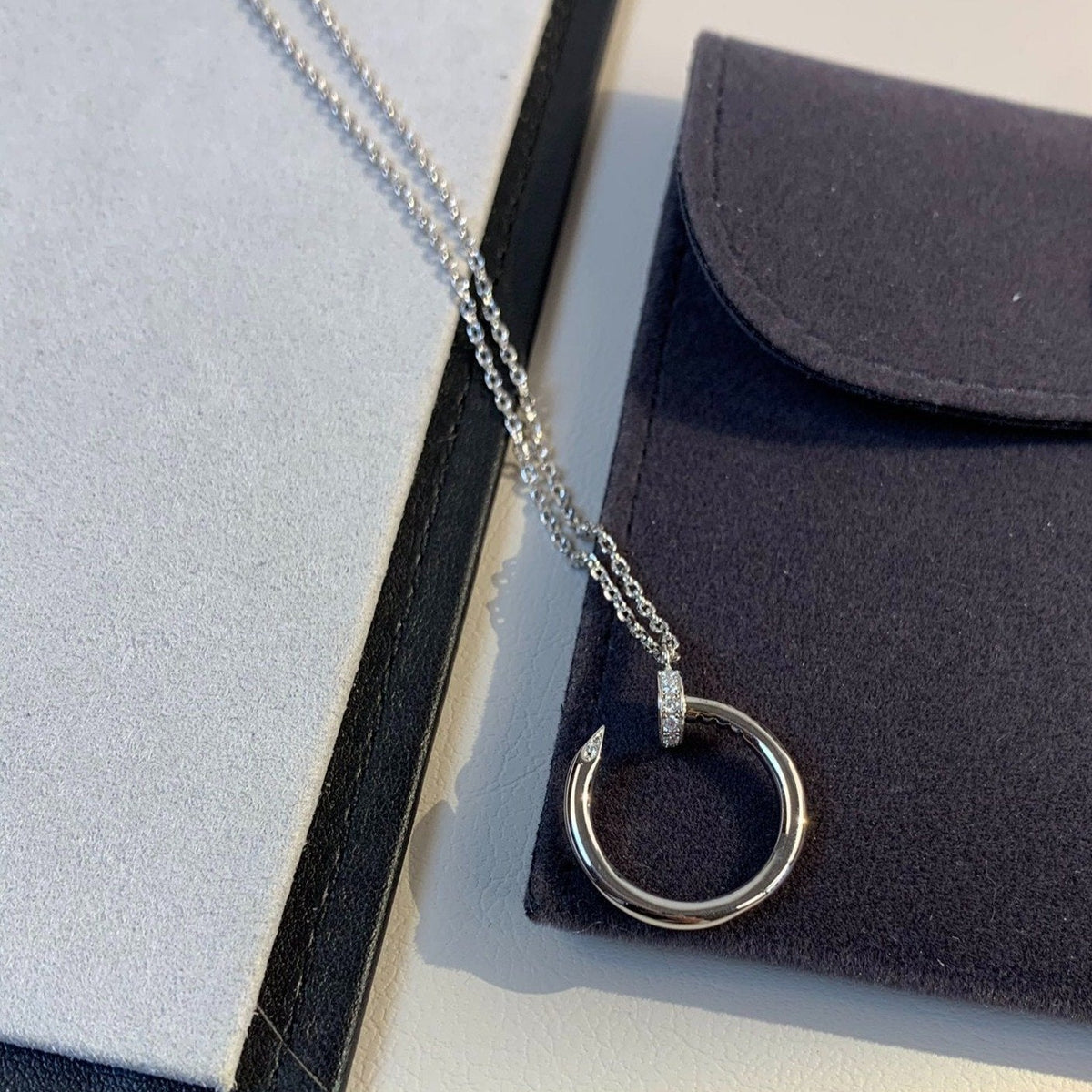 [⭐Maelin]JUSTE NECKLACE SILVER