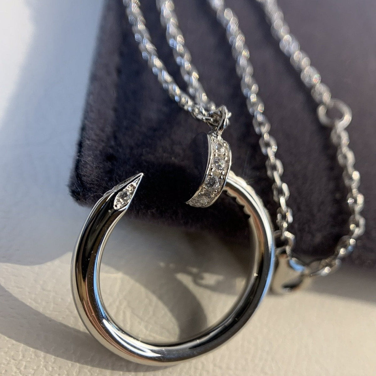 [⭐Maelin]JUSTE NECKLACE SILVER
