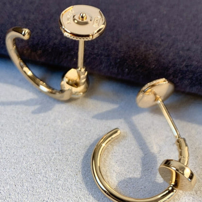 [⭐Maelin]JUSTE EARRINGS PINK GOLD