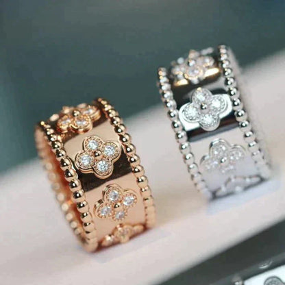 [⭐Maelin]CLOVER KALEIDOSCOPE RING 10MM