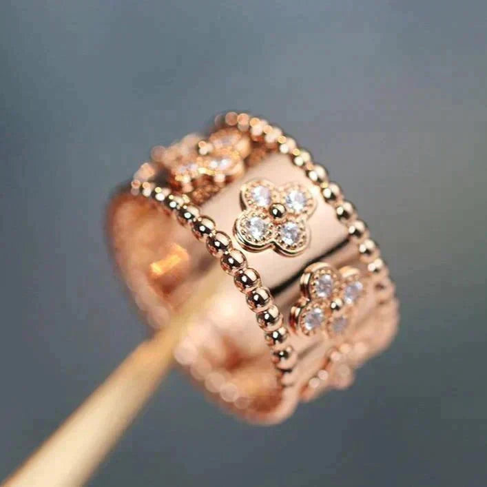 [⭐Maelin]CLOVER KALEIDOSCOPE RING 10MM