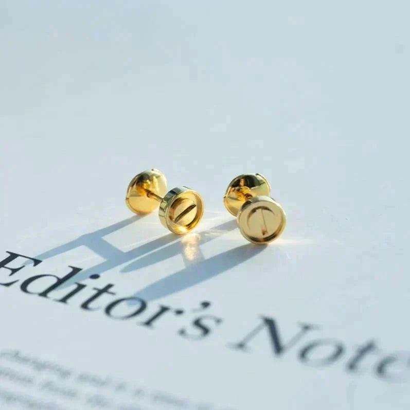 [⭐Maelin]LOVE EARRINGS GOLD 10MM